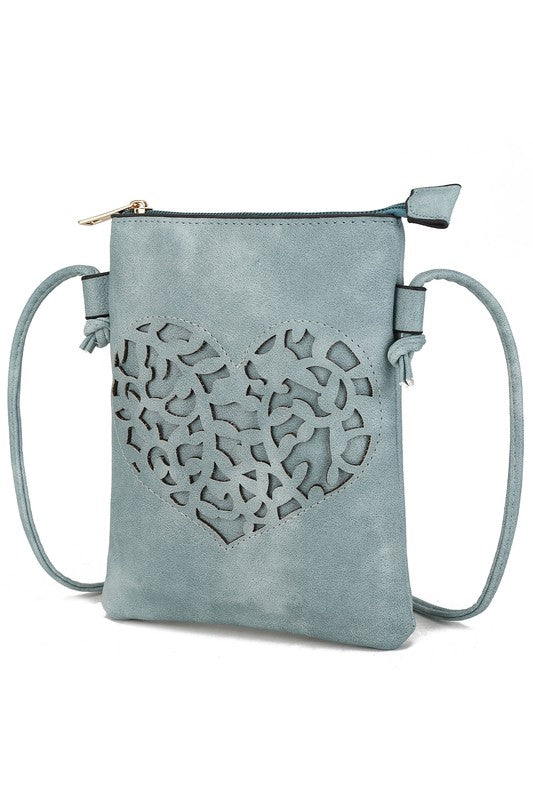 MKF Collection Heartly Crossbody Bag by Mia K - Premium Crossbody from MKF Collection by Mia K - Just $41! Shop now at Ida Louise Boutique
