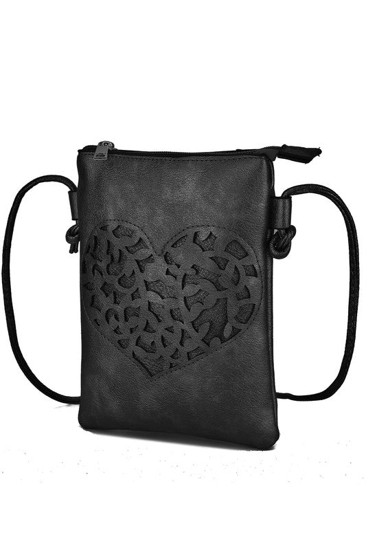 MKF Collection Heartly Crossbody Bag by Mia K - Premium Crossbody from MKF Collection by Mia K - Just $41! Shop now at Ida Louise Boutique