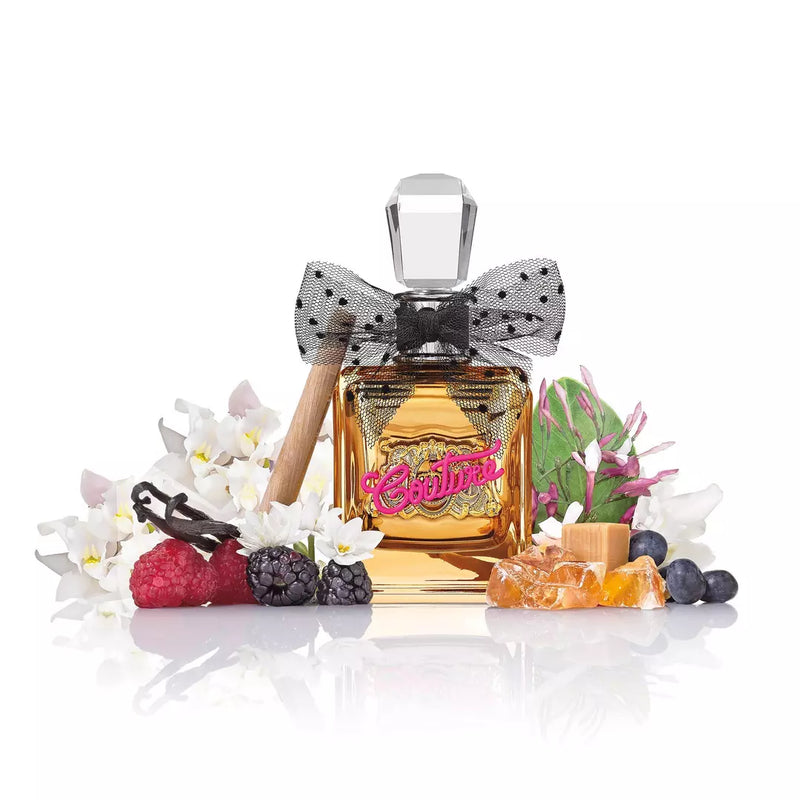 Viva La Juicy Gold Couture by Juicy Couture Eau De Parfum Spray 3.4 oz. - Premium Perfume Portfolio from Doba - Just $46.54! Shop now at Ida Louise Boutique
