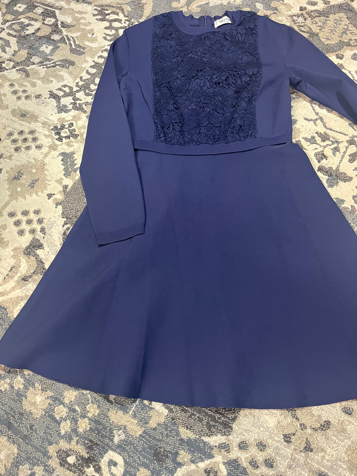 Valentino Preloved Blue Dress - Premium Dresses from Ida Louise Boutique - Just $420! Shop now at Ida Louise Boutique