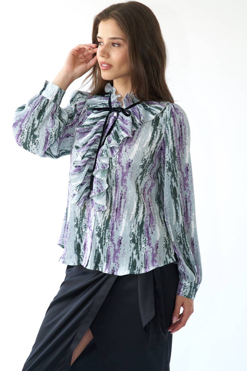 Eden Pleated Blouse - Premium Tops from Sage + Fig - Just $44! Shop now at Ida Louise Boutique