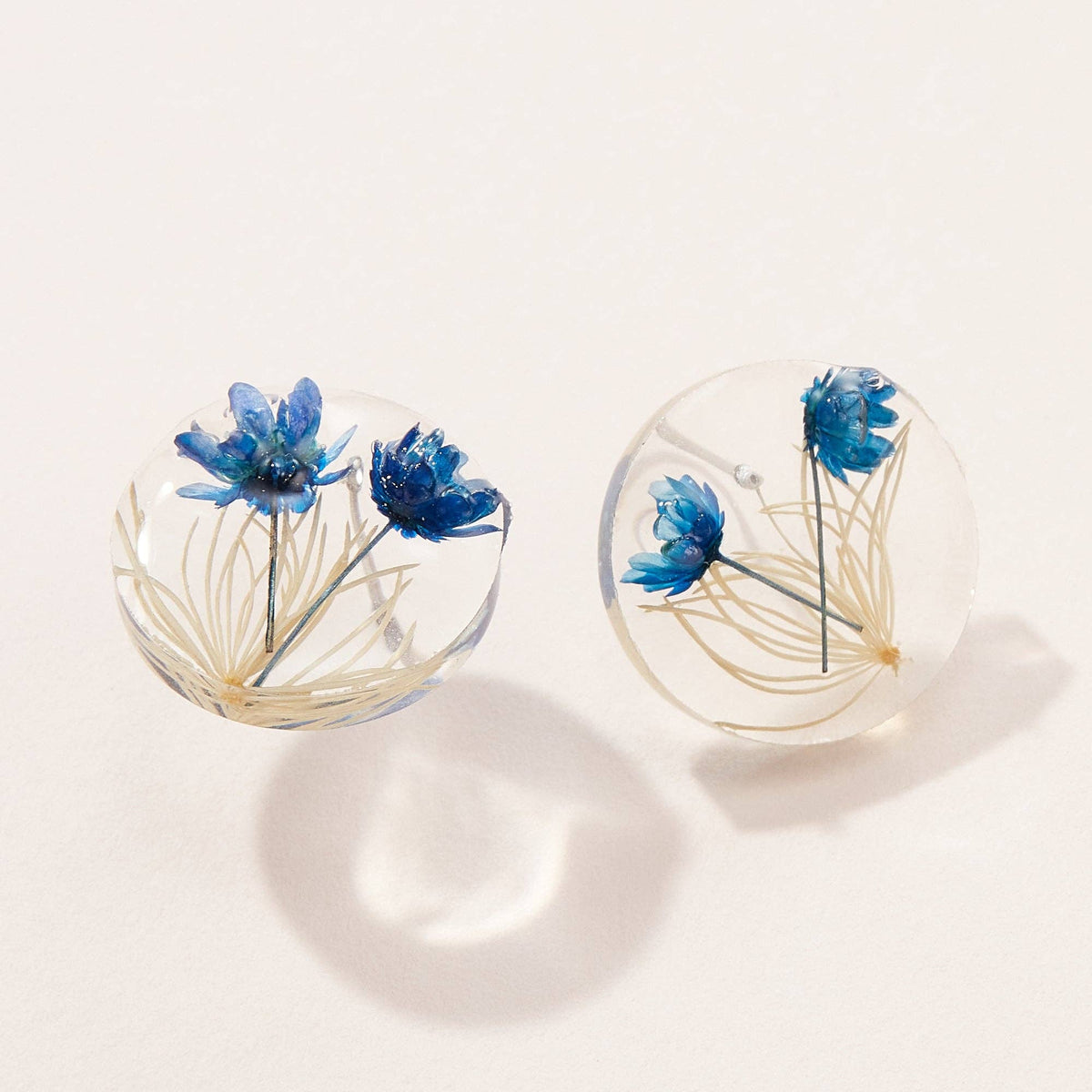 Pressed Flower Post Earrings - Premium Earrings from FRÉM - Just $12! Shop now at Ida Louise Boutique