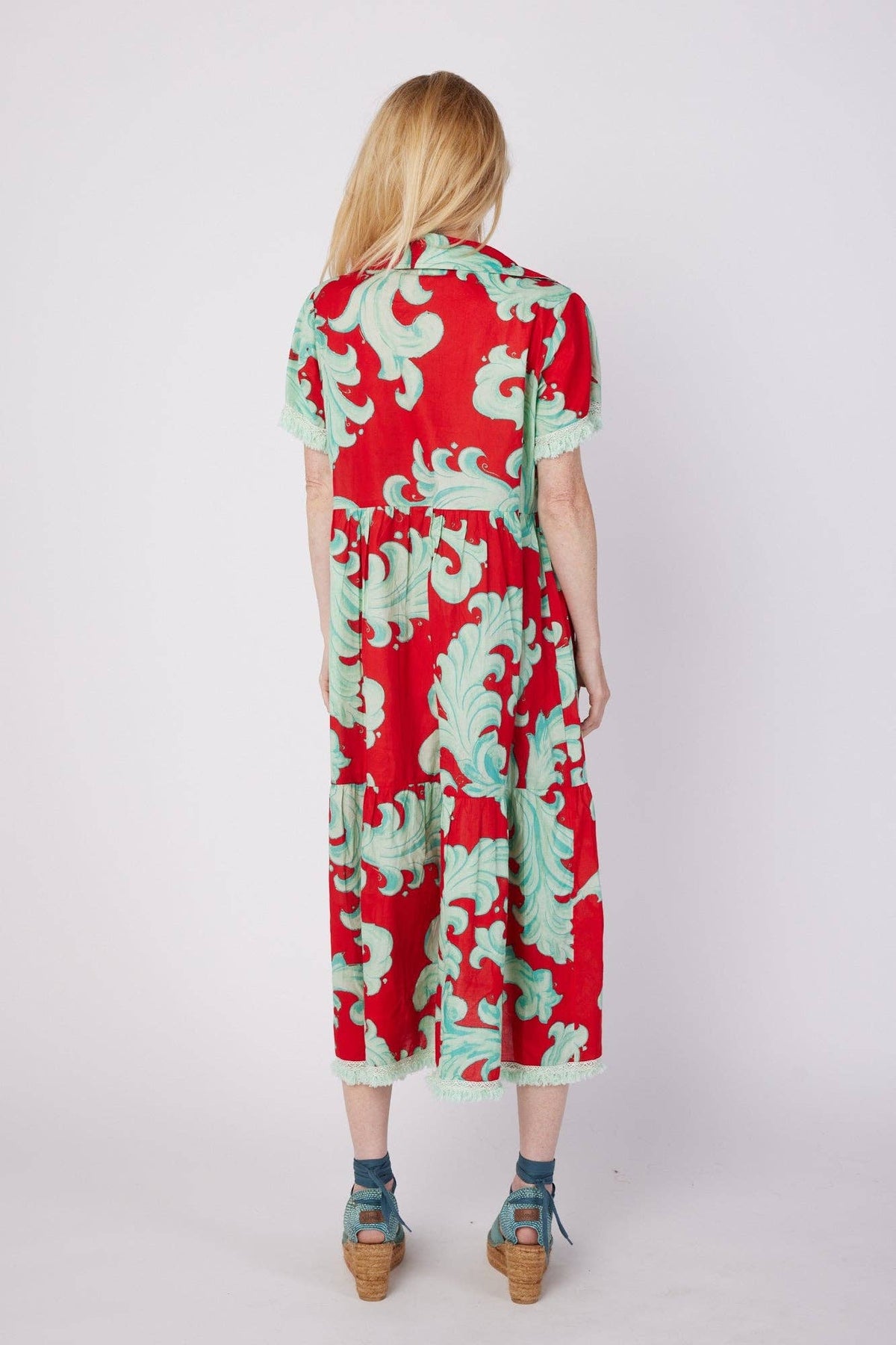 Cadenza Resort Spring Summer Dress Red Mist Spring - Premium  from ModaPosa - Just $73! Shop now at Ida Louise Boutique