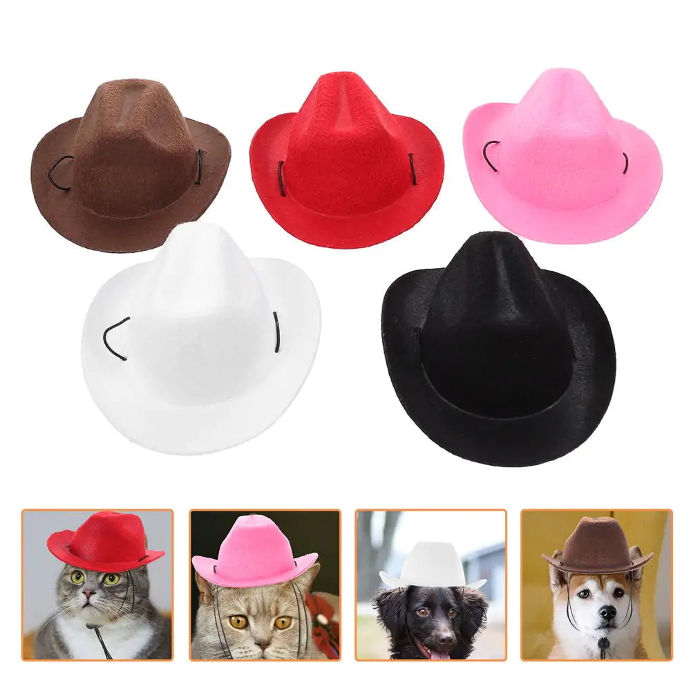 Pets Cowboy Hats - Premium Pet Costume from Ida Louise Boutique - Just $44! Shop now at Ida Louise Boutique
