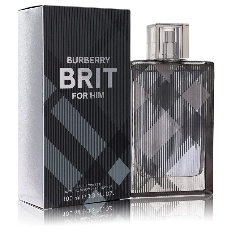 Burberry Brit by Burberry Eau De Toilette Spray 3.4 oz (Men) - Premium Burberry from Burberry - Just $58.73! Shop now at Ida Louise Boutique