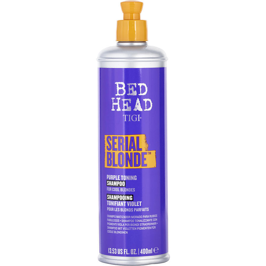 BED HEAD by Tigi (UNISEX) - SERIAL BLOND PURPLE TONING SHAMPOO 13.53 OZ - Premium Shampoo from BED HEAD - Just $21.26! Shop now at Ida Louise Boutique