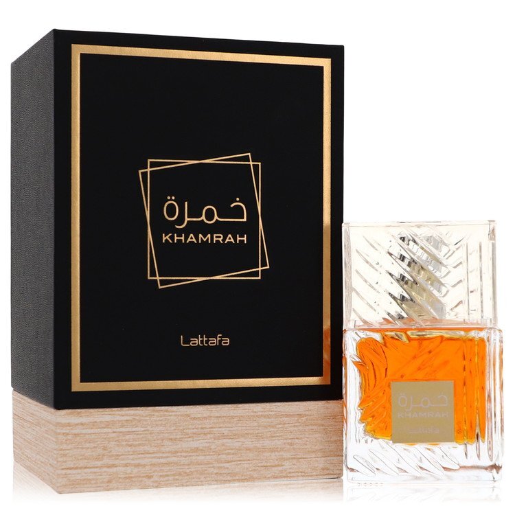 Lattafa Khamrah by Lattafa Eau De Parfum Spray (Unisex) 3.4 oz (Men) - Premium Lattafa from Lattafa - Just $59.28! Shop now at Ida Louise Boutique