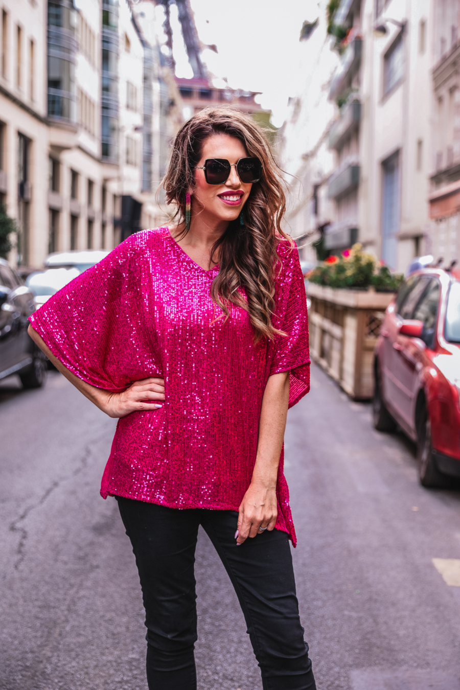 Celebrity Status Sequin Top - Premium Blouse from Jess Lea - Just $50! Shop now at Ida Louise Boutique