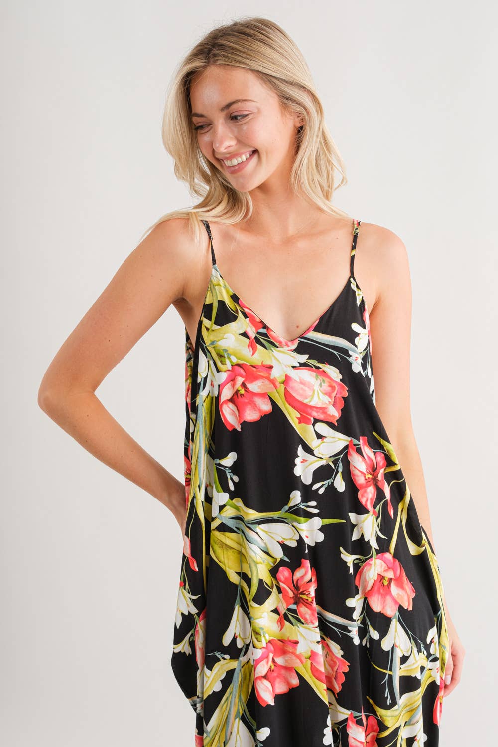 Floral Print Maxi Dress - Premium Dress from Bloidy - Just $50! Shop now at Ida Louise Boutique