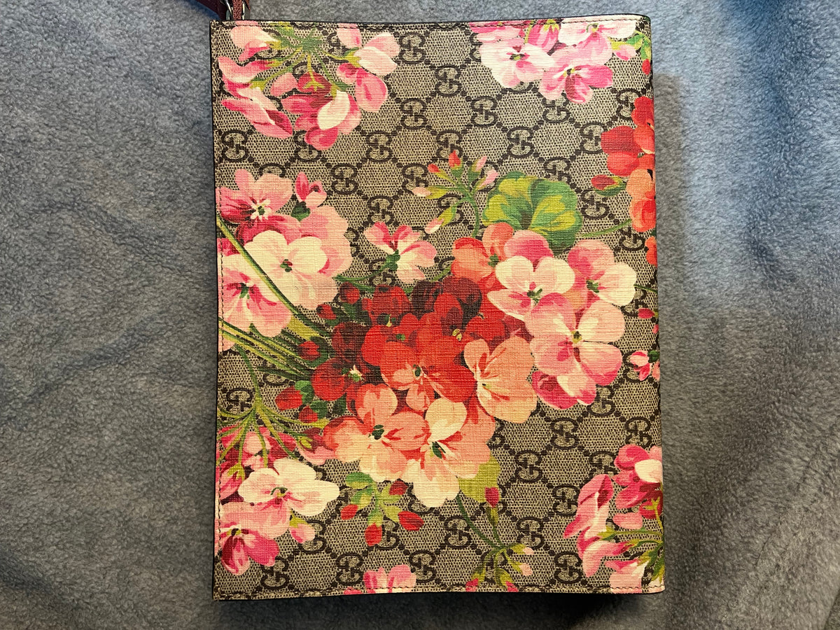 Sold- Gucci Supreme Monogram Blooms Large Clutch - Premium Clutch from Ida Louise Boutique - Just $700! Shop now at Ida Louise Boutique