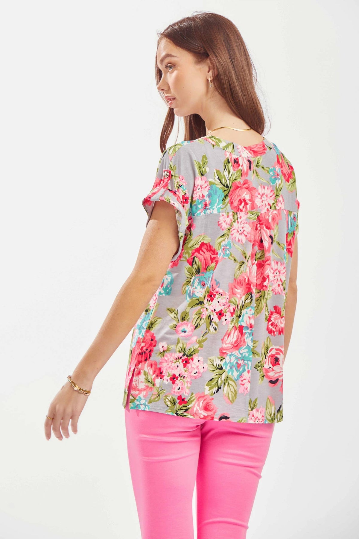 Lizzy Dolman Short Sleeve Wrinkle Free - Premium Tops from Dear Scarlett - Just $50! Shop now at Ida Louise Boutique