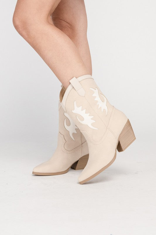 GIGA Western High Ankle Boots - Premium Boots from Fortune Dynamic - Just $78! Shop now at Ida Louise Boutique