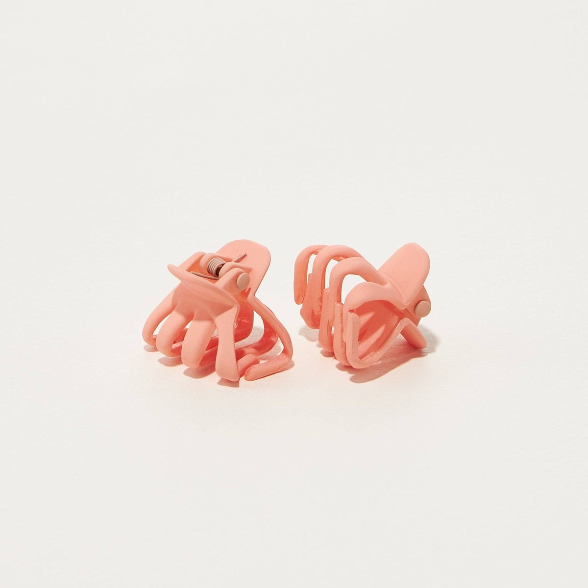 2 Pcs Set Rubber Coated Mini Octopus Hair Claw Clips - Premium Hair clip from FRÉM - Just $5! Shop now at Ida Louise Boutique