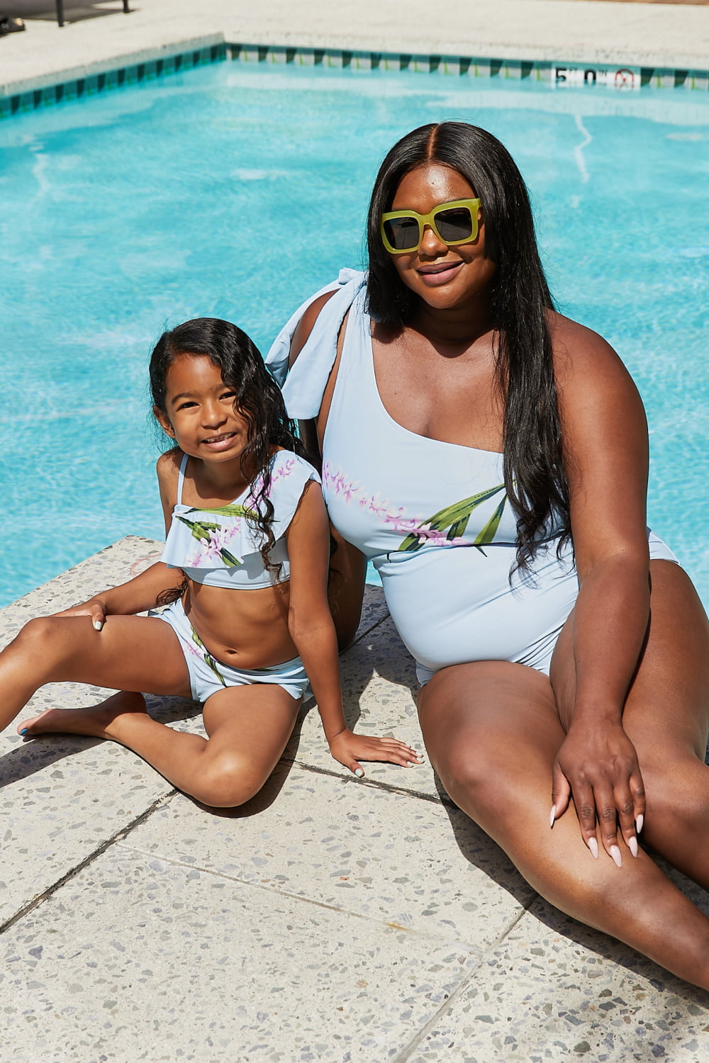 Marina West Swim Vacay Mode Two-Piece Swim Set in Pastel Blue - Premium Swimwear from Trendsi - Just $40! Shop now at Ida Louise Boutique