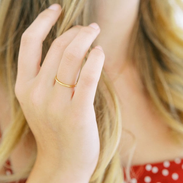 Dotted Crystal Ring - Premium Ring from HONEYCAT Jewelry - Just $26! Shop now at Ida Louise Boutique
