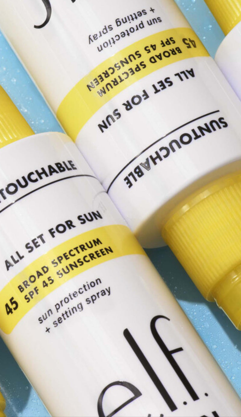 E.l.f Suntouchable All Set For Fun Sunscreen spf 45 - Premium Sunscreen from Ida Louise Boutique - Just $15.08! Shop now at Ida Louise Boutique