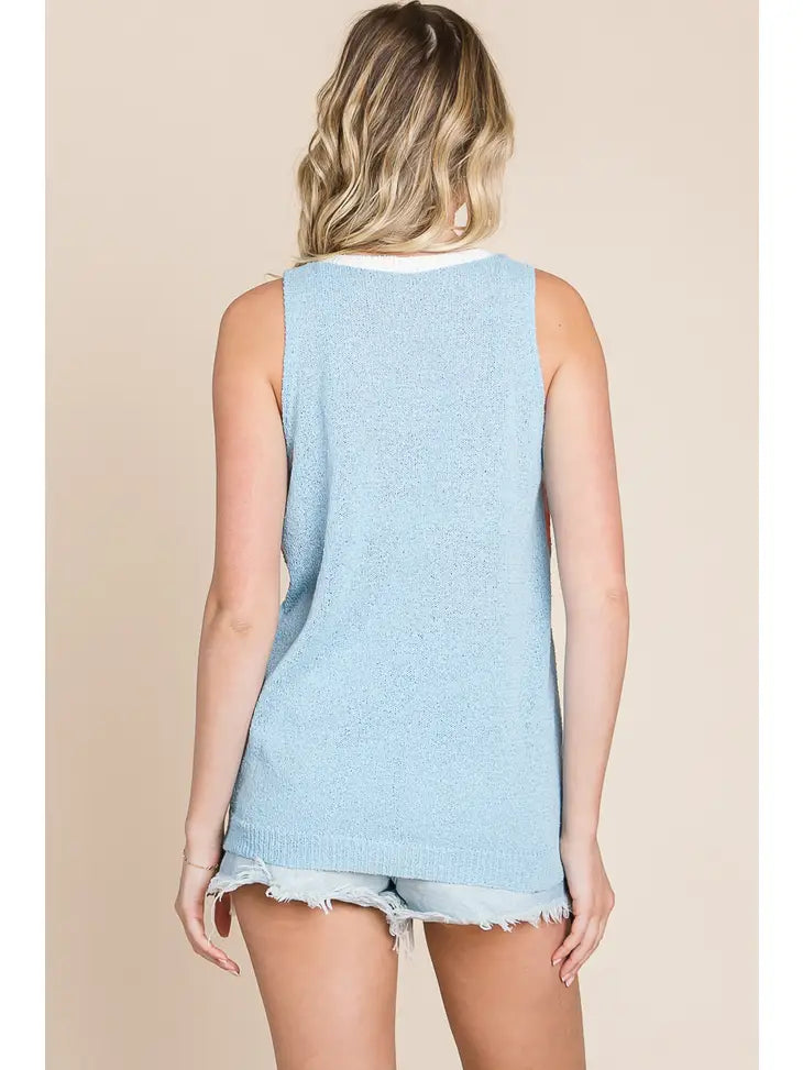 Paddy Stripped Tank - Premium Tank from Heyson - Just $38! Shop now at Ida Louise Boutique