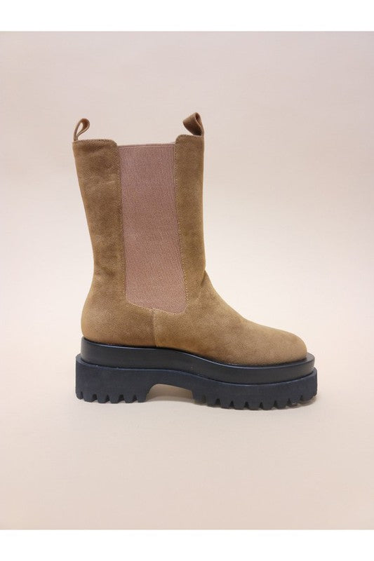 Platform Mid Calf Boots - Premium Boots from Let's See Style - Just $66! Shop now at Ida Louise Boutique