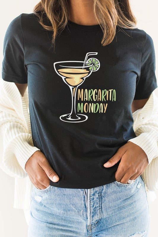 Margarita Monday Party Celebration Graphic Tee - Premium T-Shirt from Kissed Apparel - Just $36! Shop now at Ida Louise Boutique