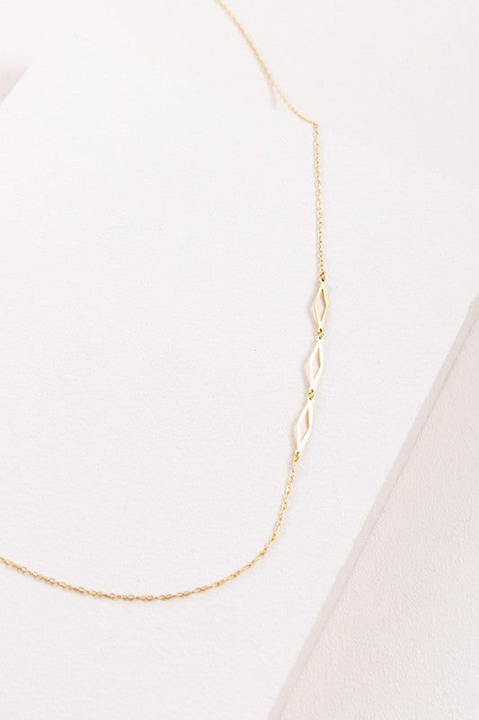 Diamonds Are Forever Necklace - Premium necklace from Lovoda - Just $28! Shop now at Ida Louise Boutique