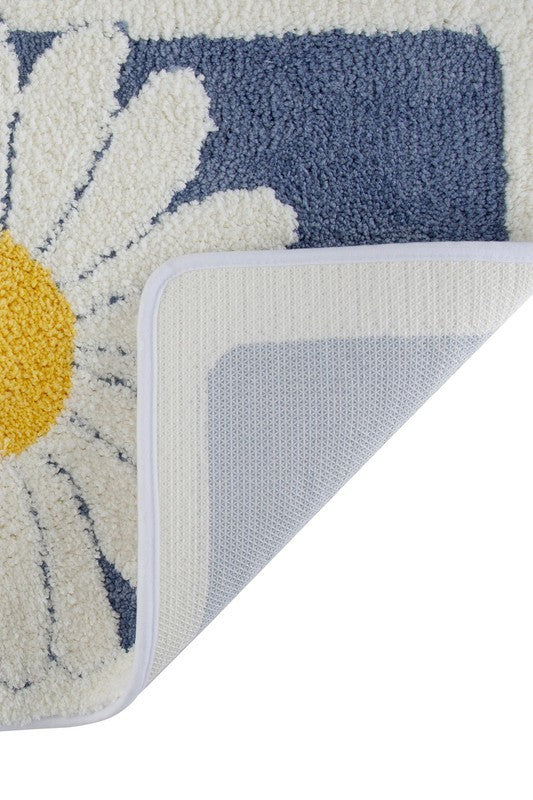 Soft Bath Mat - Flower - Premium  from ReeVe - Just $32! Shop now at Ida Louise Boutique