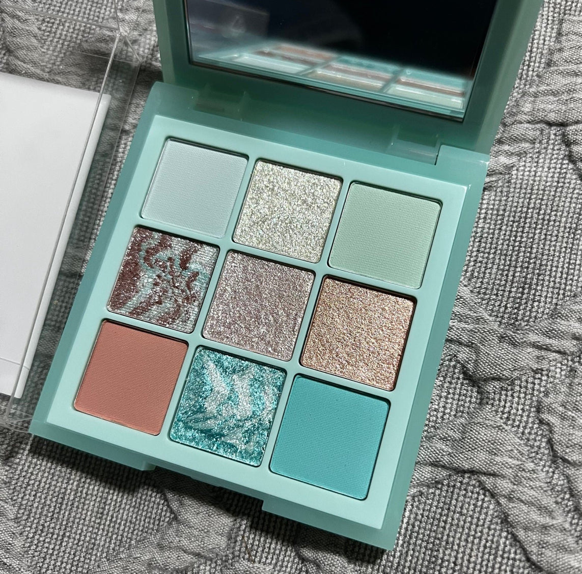 Huda Beauty Pastels Mint Pigment Eyeshadow Palette  - # patels Mint/0.21oz - Premium Eye Shadow Palette from Doba - Just $29! Shop now at Ida Louise Boutique