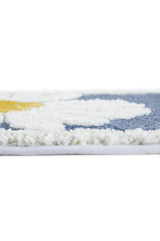 Soft Bath Mat - Flower - Premium Bath Mat from ReeVe - Just $32! Shop now at Ida Louise Boutique