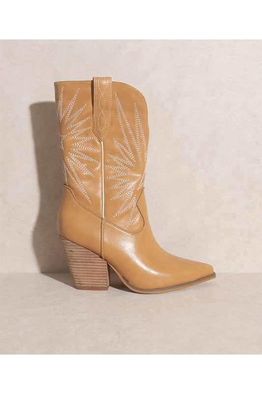 Emersyn Western Boots - Premium Cowboy Boots from Let's See Style - Just $90! Shop now at Ida Louise Boutique