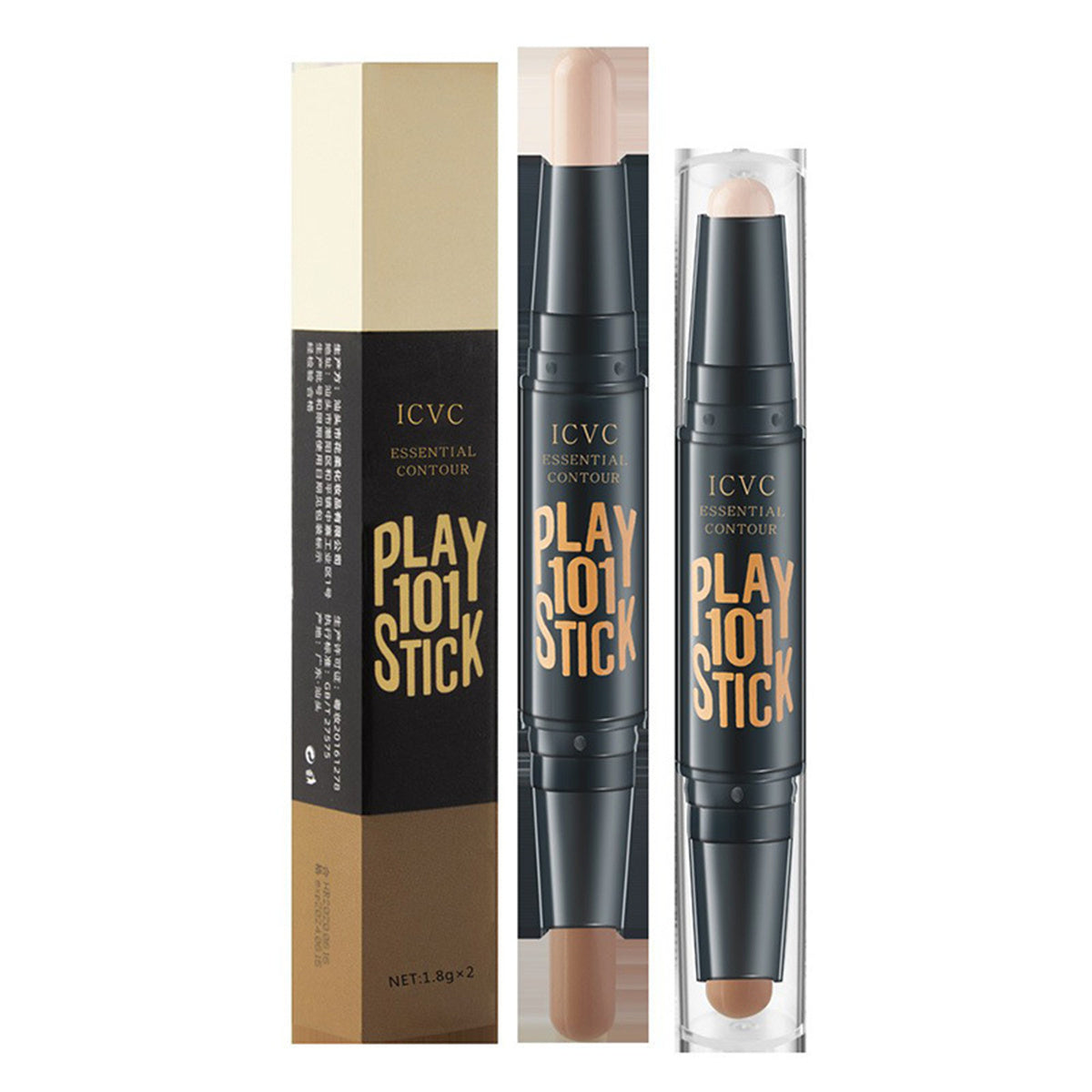 Double-headed Highlight Stick Makeup Concealer  & Contouring Stick 2PCS - Premium Contouring from Ida Louise Boutique - Just $12! Shop now at Ida Louise Boutique