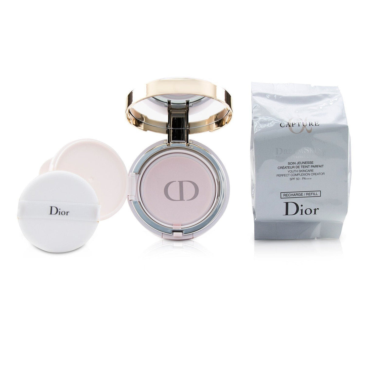 CHRISTIAN DIOR - Capture Dreamskin Moist & Perfect SPF 50 With Extra Refill - # 030 (Medium Beige) - Premium Moisturizers from Christian Dior - Just $115! Shop now at Ida Louise Boutique