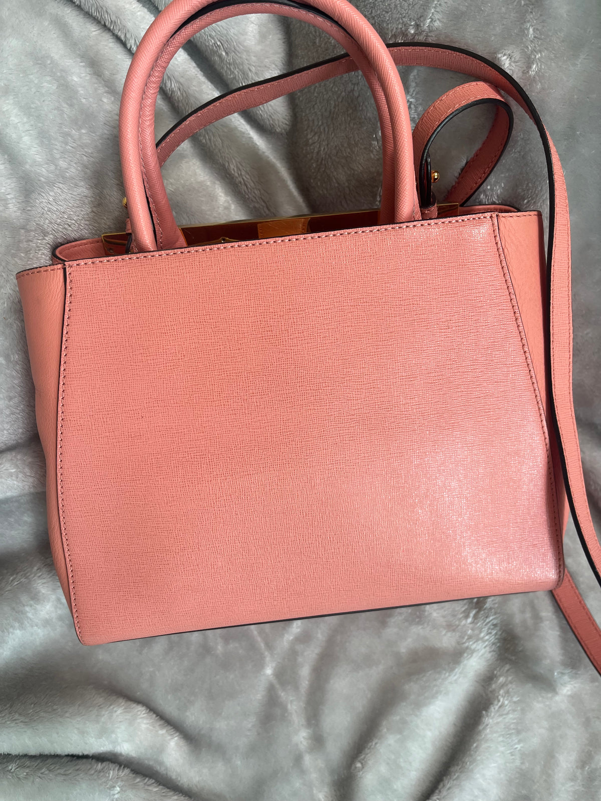 Fendi Pink Preloved 2Jours Tote with COA - Premium  from Ida Louise Boutique - Just $1100! Shop now at Ida Louise Boutique