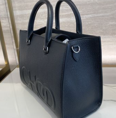 Jimmy Choo Black Logo Tote/Crossbody Bag - Premium Tote Bag from Ida Louise Boutique - Just $1100! Shop now at Ida Louise Boutique