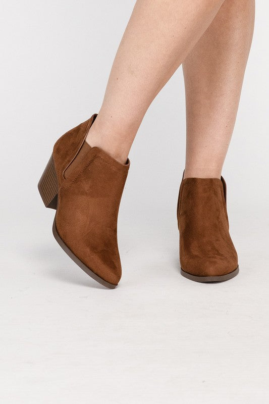 GWEN Suede Ankle Boots - Premium Boots from Fortune Dynamic - Just $68! Shop now at Ida Louise Boutique