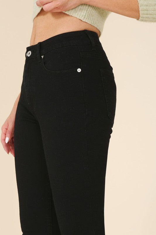 Lilou Black Skinny Jeans - Premium  from Lilou - Just $60! Shop now at Ida Louise Boutique