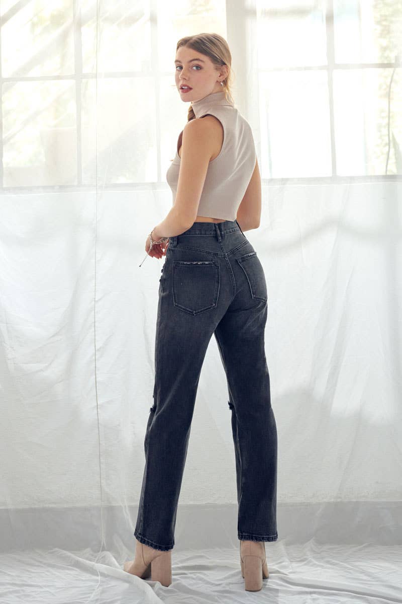 Ultra High Rise Kancan Button Fly - Premium Jeans from Kan Can USA - Just $72! Shop now at Ida Louise Boutique