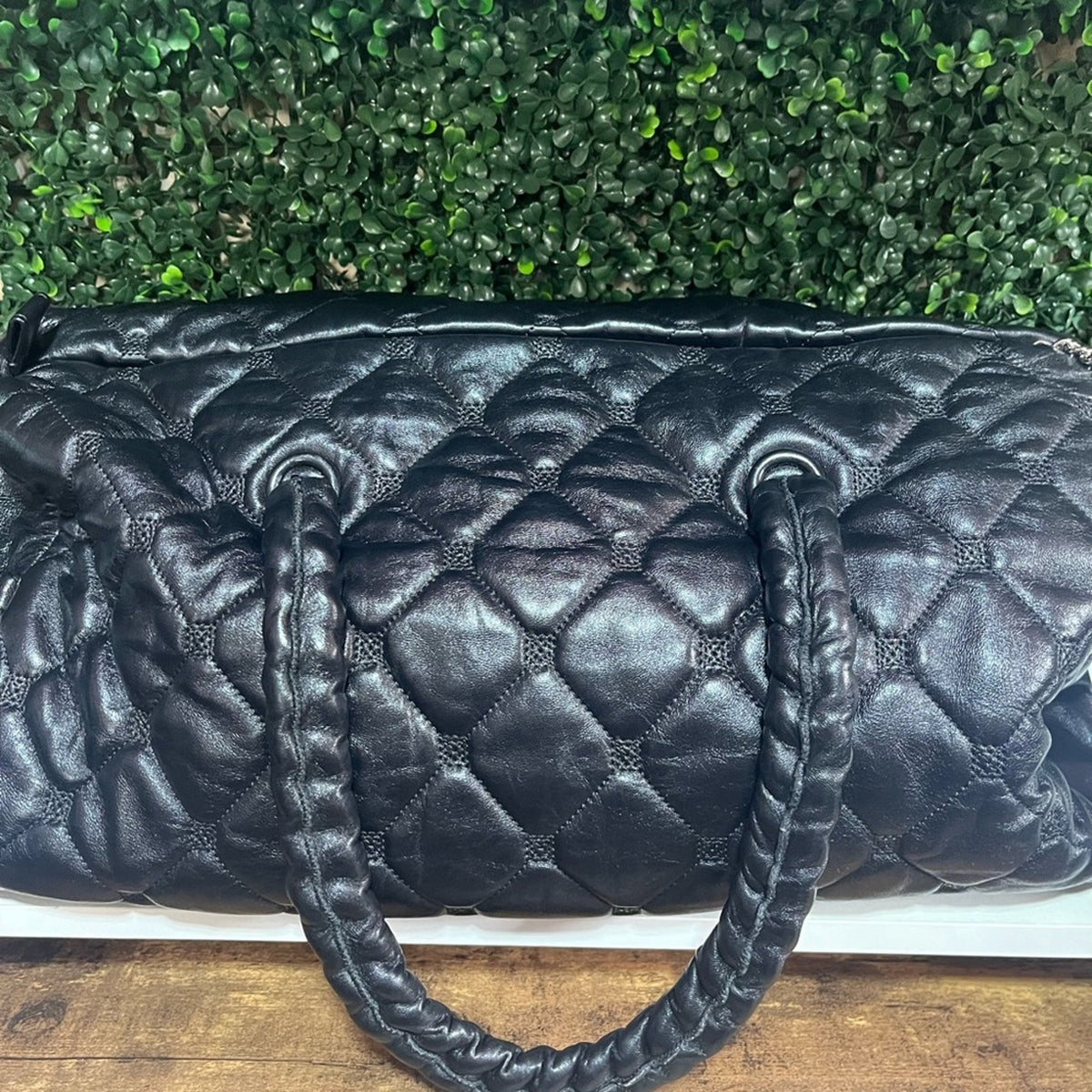 Chanel Authenticated Black Duffel - Premium  from Chanel - Just $2850! Shop now at Ida Louise Boutique