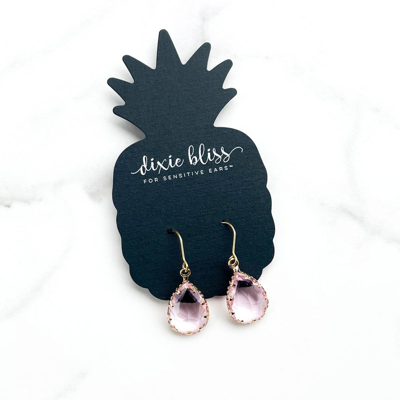 Merit in Ballet Pink - Premium Earrings from Dixie Bliss - Just $20! Shop now at Ida Louise Boutique