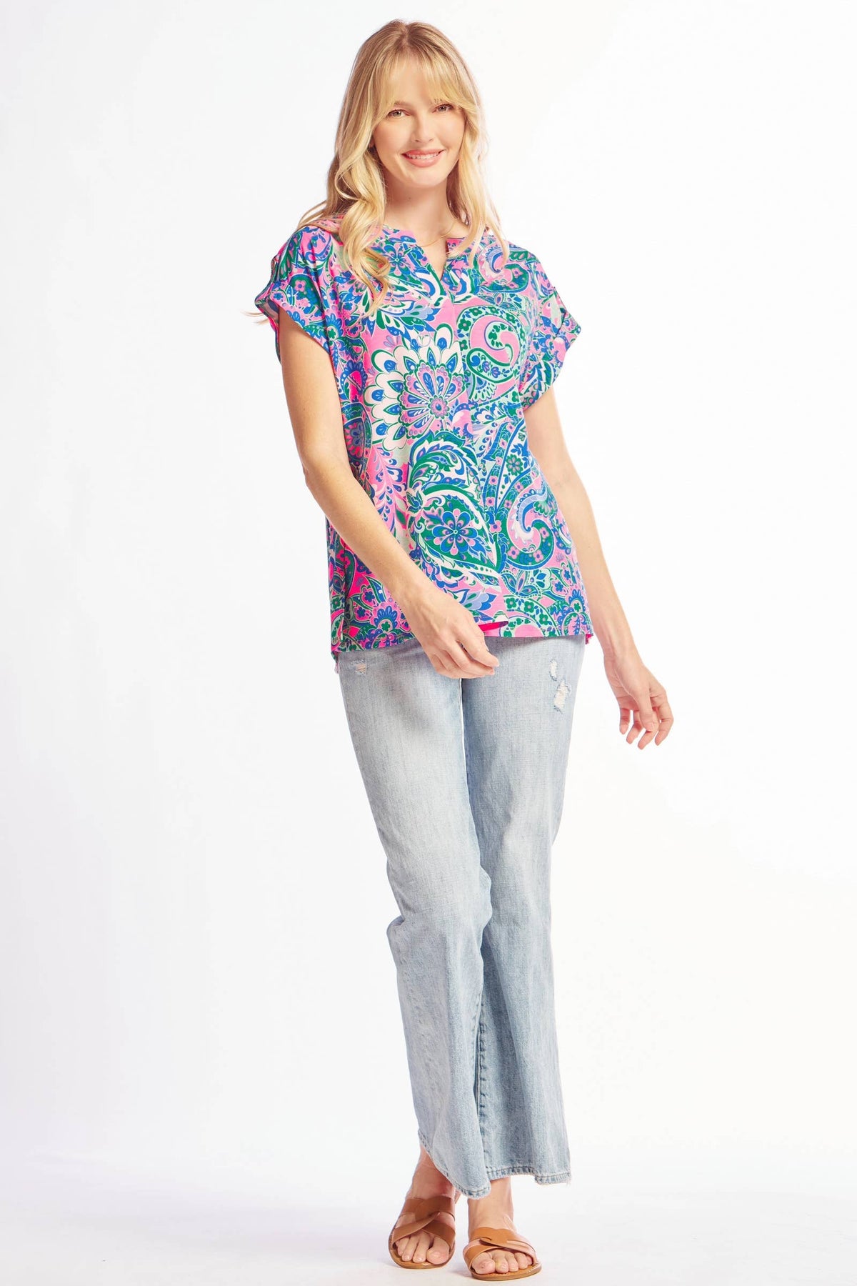 Lizzy Dolman Short Sleeve Wrinkle Free - Premium Tops from Dear Scarlett - Just $50! Shop now at Ida Louise Boutique