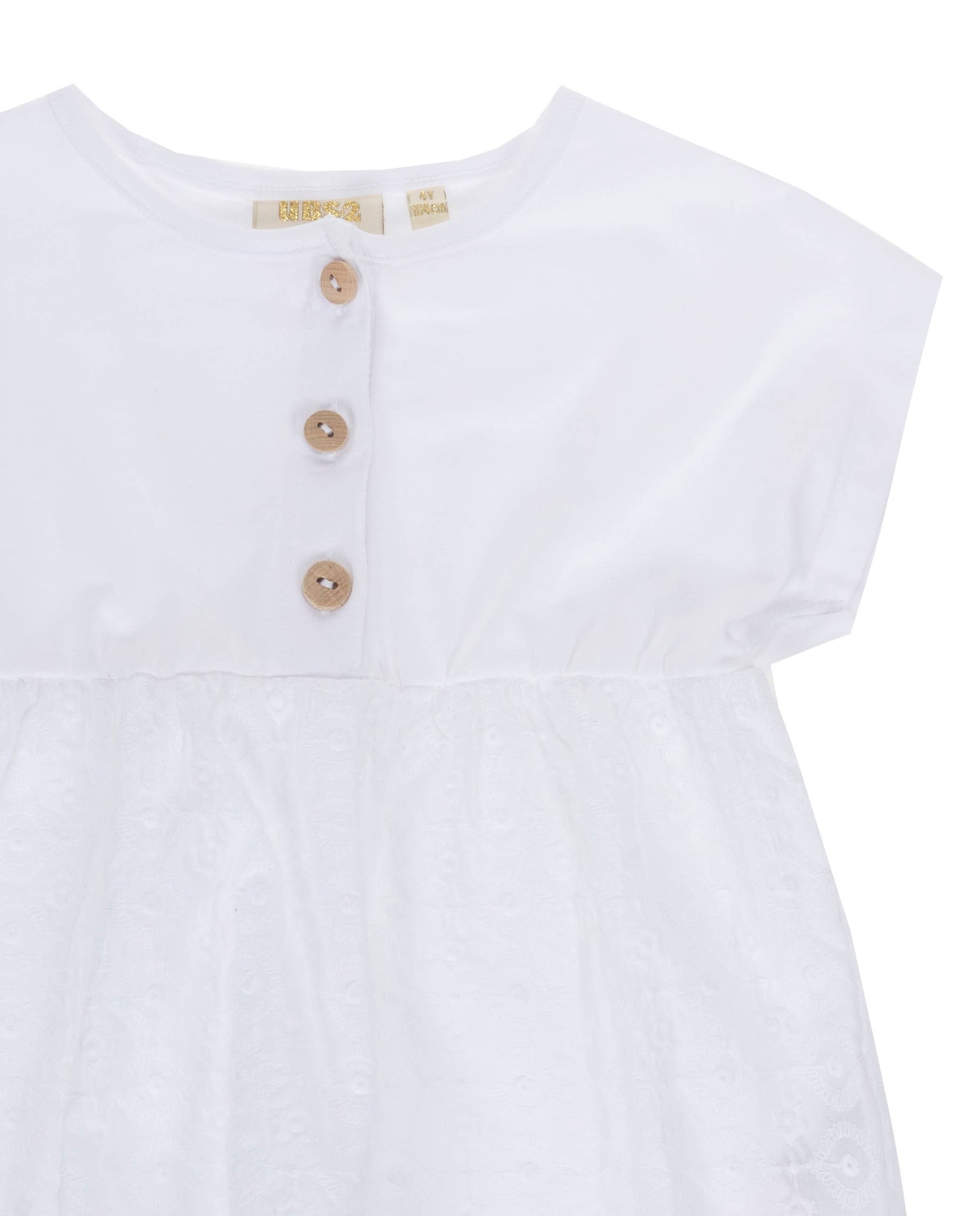 Buy No Nasties Botanica Easy White Cotton Summer Shirt For Women Online