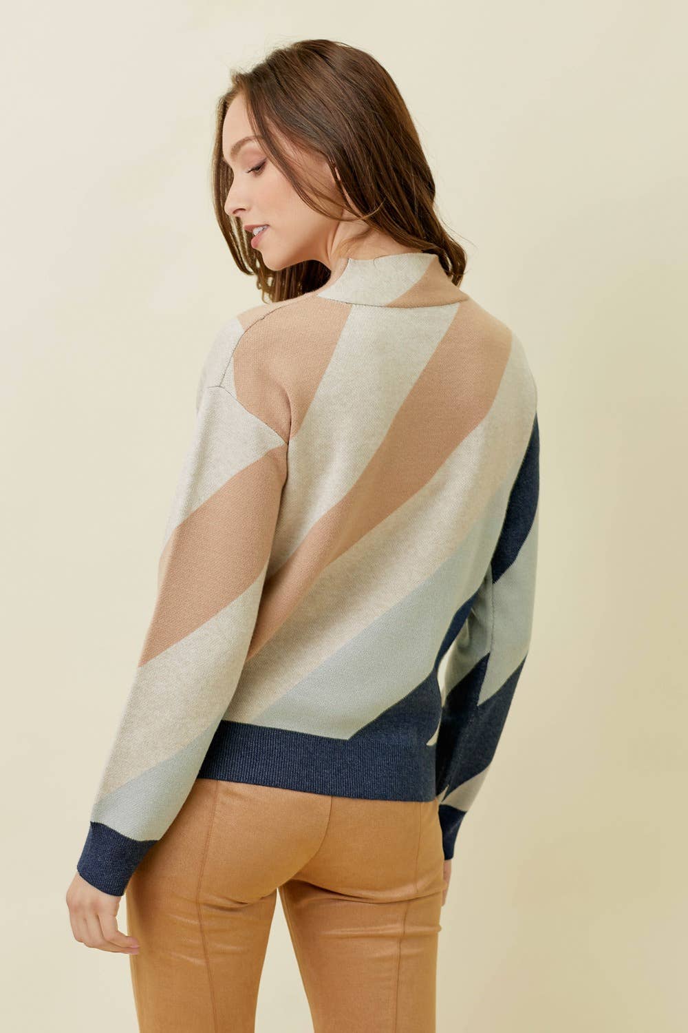 Leno Washed Stripe Sweater
