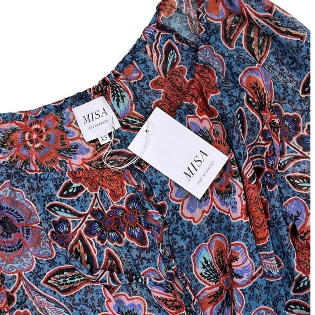 Misa Floral Mini Dress - Premium  from MISA Los Angeles - Just $96! Shop now at Ida Louise Boutique