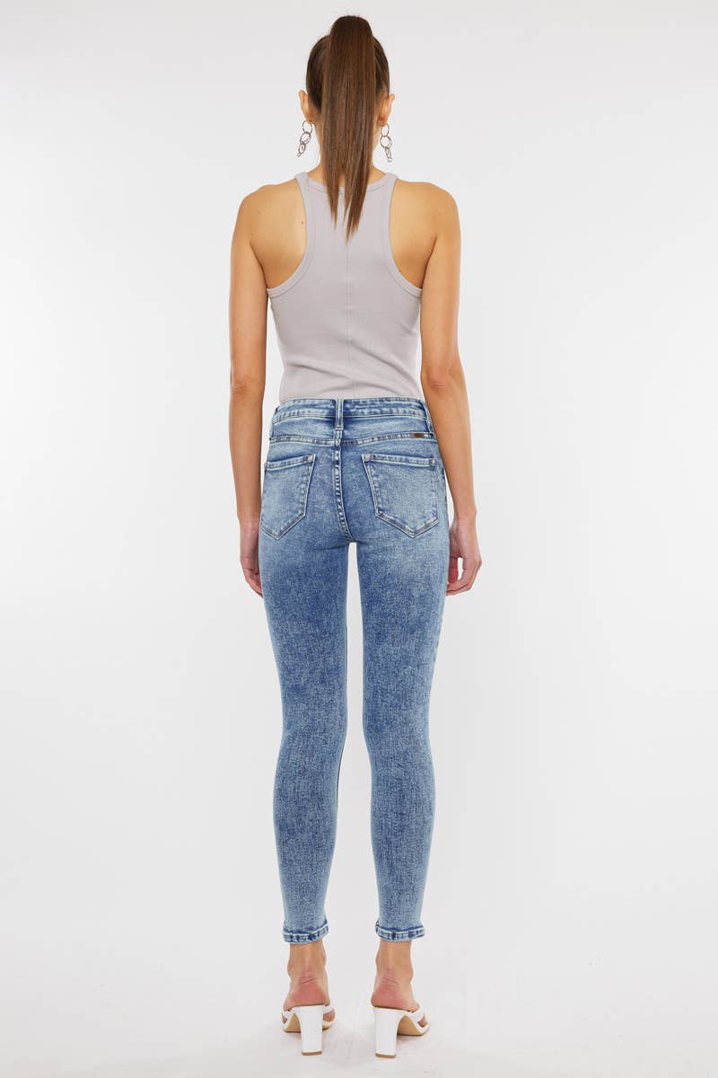 Kancan High Rise Ankle Skinny Jeans - Premium Jeans from Kan Can USA - Just $75! Shop now at Ida Louise Boutique