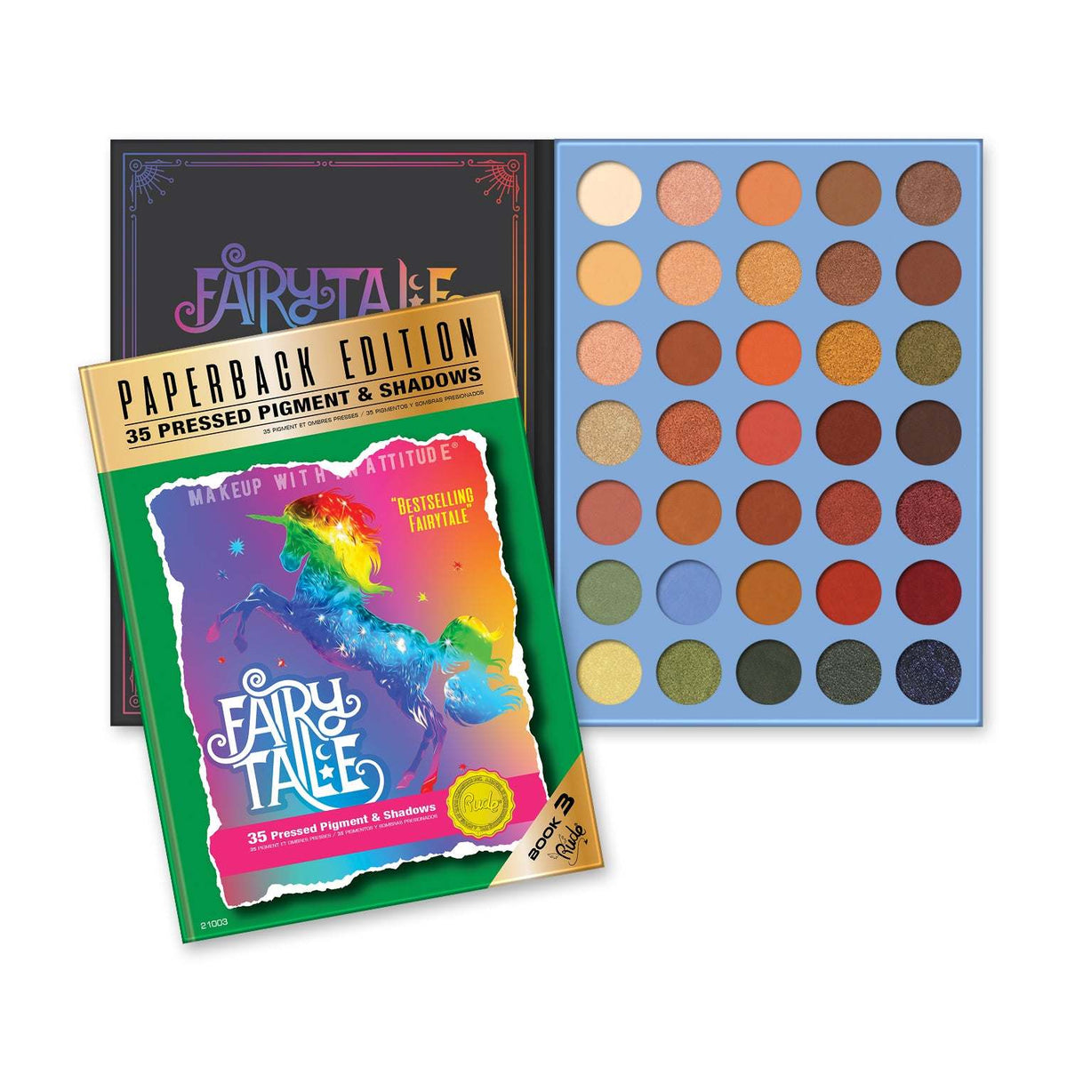 RUDE Fairy Tale Palette - Paperback Edition - Premium Eye Shadow from Doba - Just $18.70! Shop now at Ida Louise Boutique
