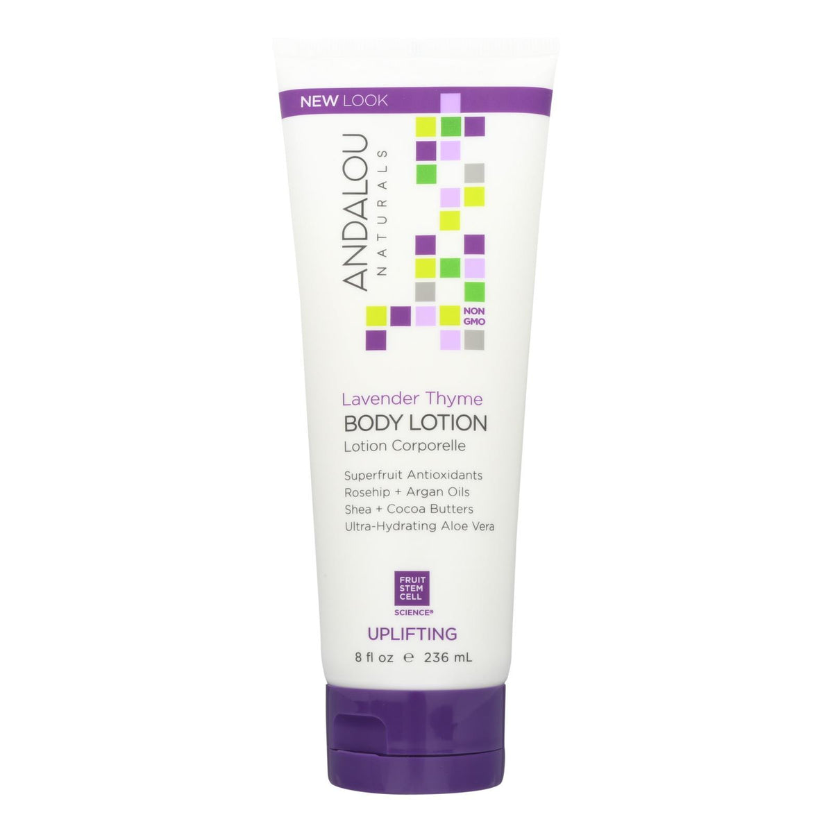 Andalou Naturals Body Lotion - Lavender Thyme Refreshing - 8 Fl Oz - Premium HAND & BODY LOTIONS from Doba - Just $18.20! Shop now at Ida Louise Boutique