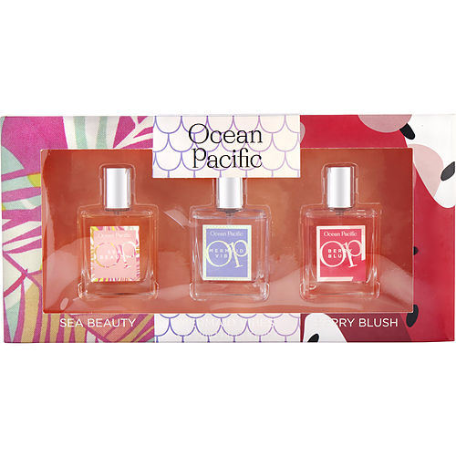 OCEAN PACIFIC VARIETY by Ocean Pacific 3 PIECE VARIETY SET INCLUDES SEA BEAUTY & MERMAID VIBES & BERRY BLUSH AND ALL ARE EAU DE PARFUM SPRAY 1 OZ - Premium Perfume Portfolio from Doba - Just $30.88! Shop now at Ida Louise Boutique