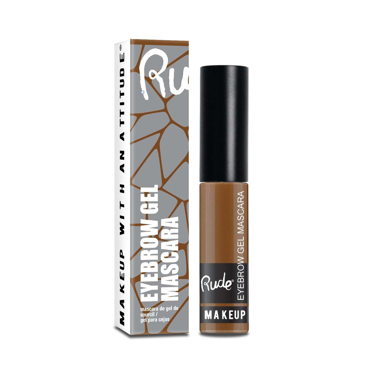 Rude Eyebrow Gel Mascara - Long-lasting Waterproof Brow Enhancer with Natural Looking Finish - Premium Mascara from Doba - Just $12.24! Shop now at Ida Louise Boutique