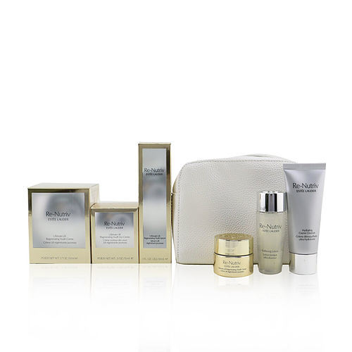 ESTEE LAUDER by Estee Lauder Re-Nutriv Ultimate Lift Regenerating Youth Precious Collection: Creme 50ml+Serum 30ml+Eye Creme 15ml+Lotion 30ml+Cleanser.... --6pcs+1bag - Premium Moisturizer from Doba - Just $550.48! Shop now at Ida Louise Boutique