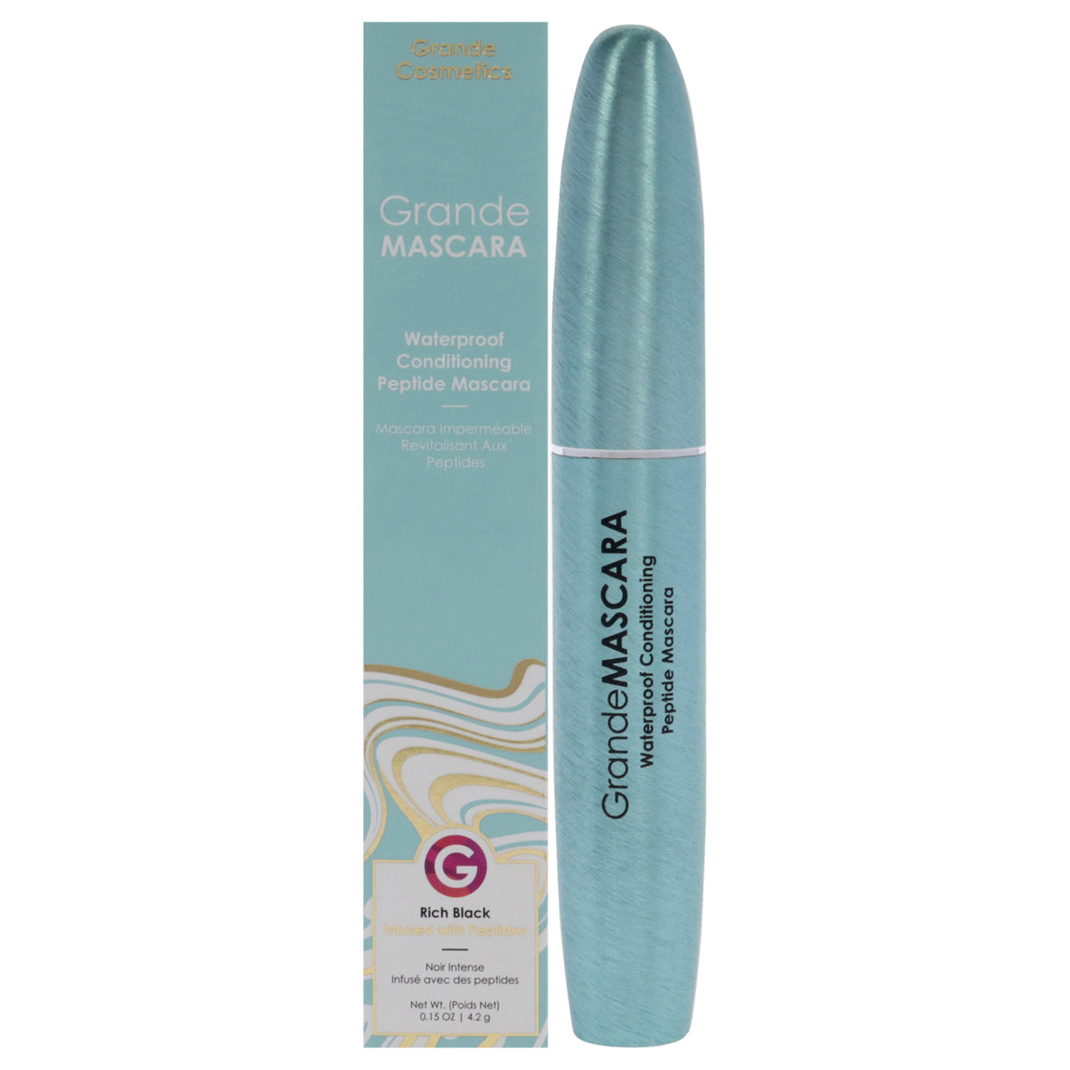 GrandeMASCARA Waterproof Conditioning Peptide Mascara - Black - Premium  from Doba - Just $29! Shop now at Ida Louise Boutique