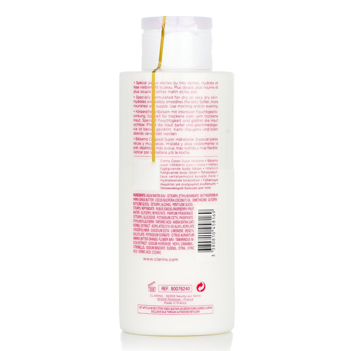 Clarins - Moisture-Rich Body Lotion with Shea Butter (Super Size Limited Edition) - Premium HAND & BODY LOTIONS from Doba - Just $82.55! Shop now at Ida Louise Boutique