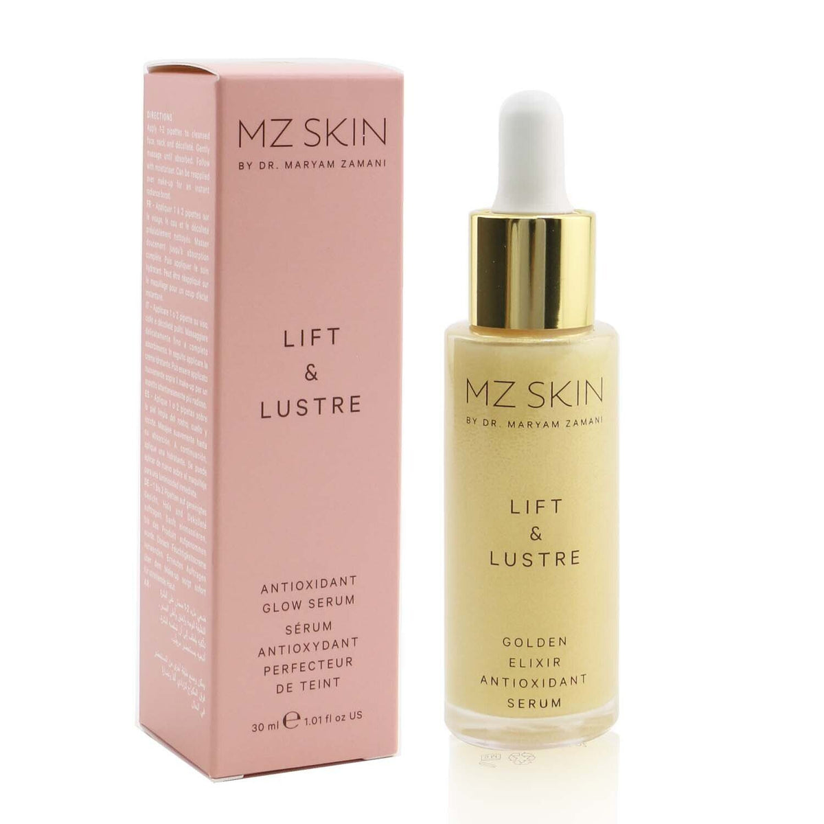 MZ SKIN - Lift & Lustre Antioxidant Glow Serum 30ml/1.01oz - Premium Moisturizer from Doba - Just $320! Shop now at Ida Louise Boutique